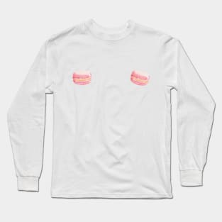 Pink Macaroon Long Sleeve T-Shirt
